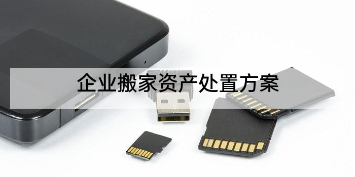 企业搬家资产处置方案