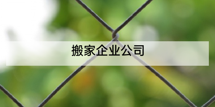 搬家企业公司