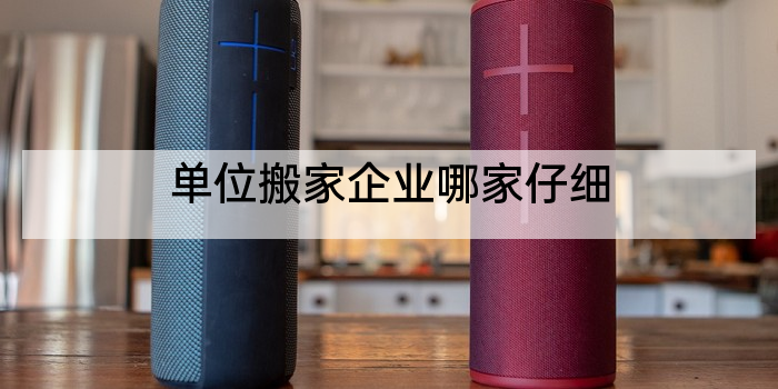 单位搬家企业哪家仔细