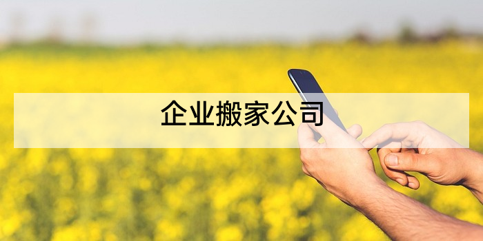 企业搬家公司