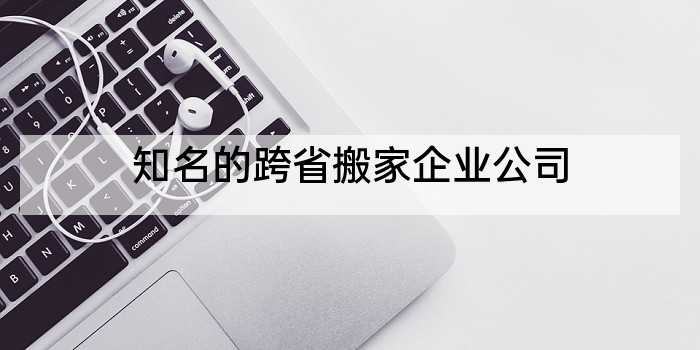 知名的跨省搬家企业公司