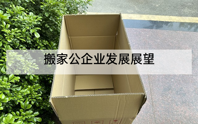 搬家公企业发展展望