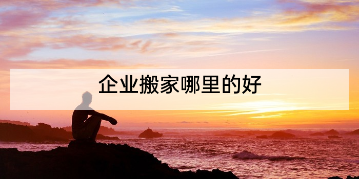企业搬家哪里的好