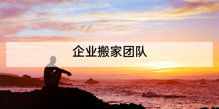 企业搬家团队