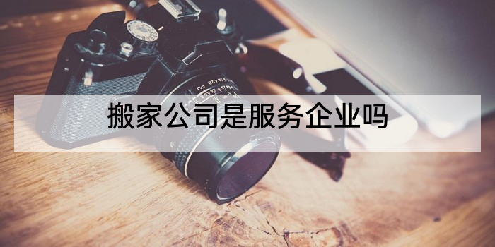 搬家公司是服务企业吗
