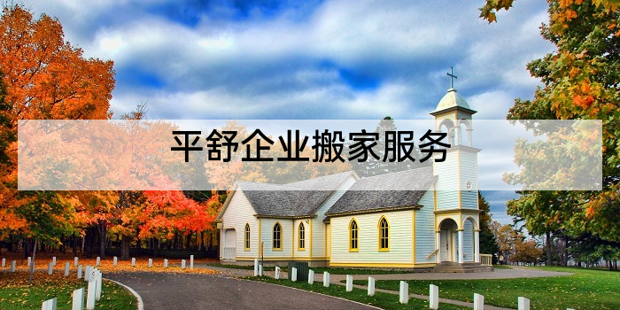 平舒企业搬家服务