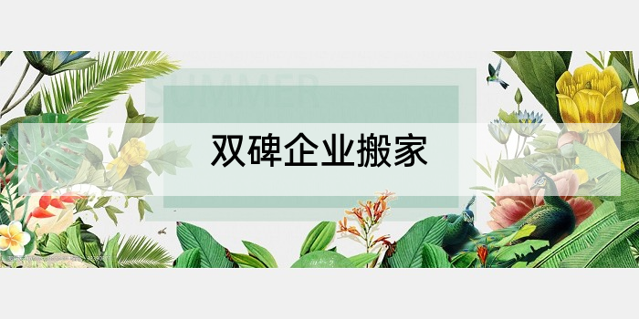 双碑企业搬家